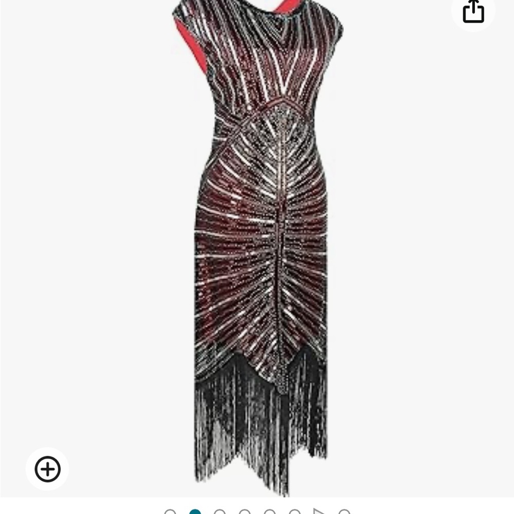 1920s flapper dress size large